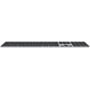 Klawiatura bezprzewodowa Apple Magic Keyboard z Touch ID MMMR3B/A - UK, Czarna, Srebrna