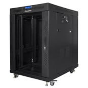 Szafa rack 19" 15U Lanberg FF01-6815-12BL - zdjęcie poglądowe 4