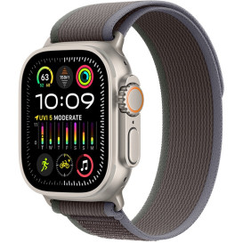 Smartwatch Apple Watch Ultra 2 MRF53GK/A - 49 mm GPS + Cellular tytan z opaską Trail w kolorze niebieski|czarny, rozm. S|M