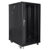 Szafa rack 19" 22U Lanberg FF01-6822-12B - zdjęcie poglądowe 4