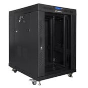 Szafa rack 19" 15U Lanberg FF01-6815-23B - zdjęcie poglądowe 4