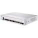 Switch zarządzalny Cisco CBS350-8T-E-2G-EU - 8x 100|1000Mbps RJ45, 2x 1000Mbps combo SFP|RJ45