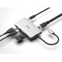 Replikator portów D-Link 6in1 USB-C DUB-M610 - 2x USB-A 3.0, USB-C, HDMI 1.4, czytnik microSD i SD, PD 100W