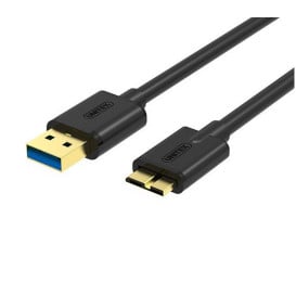 Kabel Unitek USB-A 3.0 do microUSB-B Y-C463GBK - zdjęcie poglądowe 1
