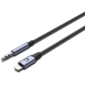 Kabel Unitek M1209A Lightning do mini jack 3,5 mm - 1 m