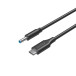 Kabel Unitek C14117BK-1.8M zasilający do HP - 65W, USB-C do DC 4,5mm, 1,8 m