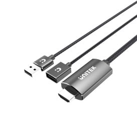 Kabel konwertujący Unitek M1104A USB do HDMI - Czarny