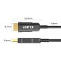 Kabel optyczny Unitek C11072BK-15M HDMI 2.0 - zdjęcie poglądowe 2