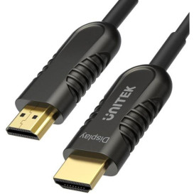 Kabel optyczny HDMI 2.0 Unitek Y-C1036BK - zdjęcie poglądowe 2