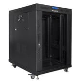 Szafa rack 19" 15U Lanberg FF01-8015-12BL - zdjęcie poglądowe 4