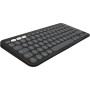 Zestaw bezprzewodowy klawiatury i myszy Logitech Pebble 2 Combo dla Mac 920-012244 - Grafitowy