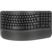 Klawiatura ergonomiczna Logitech Wave Keys for Business US 920-012334 - Czarna