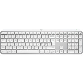 Klawiatura bezprzewodowa Logitech MX Keys S US 920-011588 - Jasnoszara