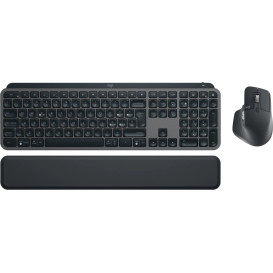 Zestaw bezprzewodowy klawiatury i myszy Logitech MX Keys S Combo US 920-011614 - Grafitowy