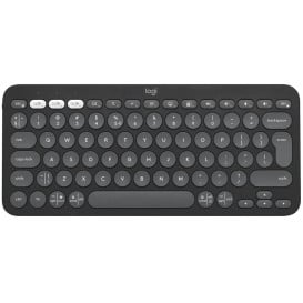 Klawiatura bezprzewodowa Logitech Pebble Keys 2 K380s US 920-011851 - US, Grafitowa