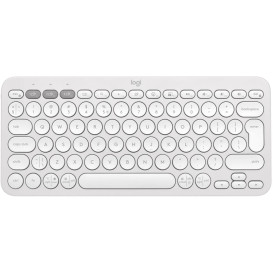 Klawiatura bezprzewodowa Logitech Pebble Keys 2 K380s US 920-011852 - Biała