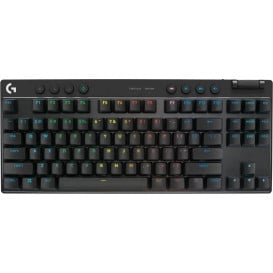 Klawiatura bezprzewodowa Logitech PRO X TKL LIGHTSPEED US 920-012136 - Czarna