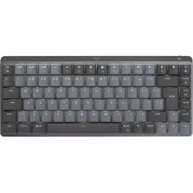 Klawiatura bezprzewodowa Logitech MX Mechanical Mini Tactile Quiet US 920-010780 - Grafitowa