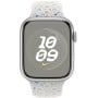 Pasek sportowy Nike Apple Watch Sport Band Regular MUUL3ZM/A - 41 mm, M|L, Czysta platyna