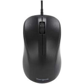 Mysz przewodowa Targus 3 Button Optical USB Mouse AMU30EUZ - USB/PS2, Czarna