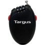 Linka zabezpieczająca Targus Retractable Cable Travel Lock ASP01EU - Czarna