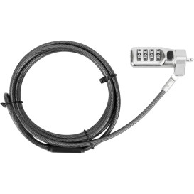 Linka zabezpieczająca Targus DEFCON Compact Serialized Combo Cable Lock ASP71GL-60 - Kensington Nano