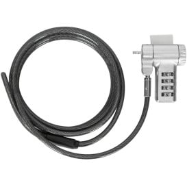 Linka zabezpieczająca Targus DEFCON Ultimate Universal Serialised Combination Cable Lock ASP96GL-S - T-Lock, Nano, Wedgelock