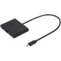 Replikator portów Targus USB-C do HDMI/USB-C/USB-A ACA929EU - Power Delivery 60W, Czarny