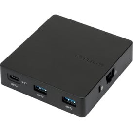 Stacja dokująca Targus USB-C Travel Dock with Power Pass-Through DOCK412EUZ - USB-C, 2x USB-A, VGA, HDMI, miniDP, LAN