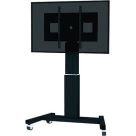 Stojak podłogowy do monitorów Neomounts by Newstar Motorised Mobile Floor Stand 42-100" PLASMA-M2500BLACK - Czarny