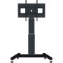 Stojak podłogowy do monitorów Neomounts by Newstar Motorised Mobile Floor Stand 42-100" PLASMA-M2500BLACK - Czarny