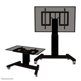 Stojak podłogowy do monitorów Neomounts by Newstar Motorised Mobile Floor Stand 42-100" PLASMA-M2500TBLACK - Czarny