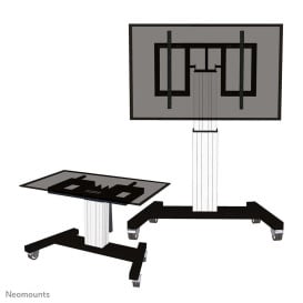 Stojak podłogowy do monitorów Neomounts by Newstar Motorised Mobile Floor Stand 42-100" PLASMA-M2500TSILVER - Srebrny