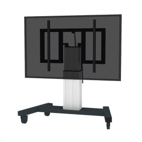 Stojak podłogowy do monitorów Neomounts by Newstar Motorised Mobile Floor Stand 42-85" PLASMA-M2550TSILVER - Srebrny