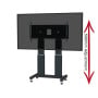 Stojak podłogowy do monitorów Neomounts by Newstar Motorised Mobile Floor Stand 70-120" PLASMA-M2600BLACK - Czarny