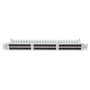 Patchpanel 19" Lanberg PPU5-1048-S - 48 nieekranowanych portów, 1U, KAT. 5e, szary