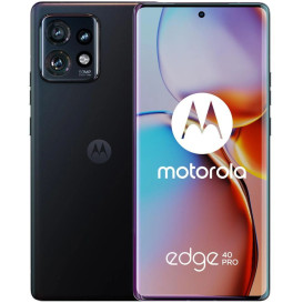 Smartfon Motorola Edge 40 Pro PAWE0002PL - Snapdragon 8 Gen 2/6,67" 2400x1080/256GB/RAM 12GB/GPRS; WAP; UMTS (WCDMA); HSDPA; HSUPA; LTE; EDGE; HSPA; HSPA+/Czarny