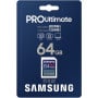Karta pamięci Samsung PRO Ultimate SDXC 64GB UHS-I U3 MB-SY64S/WW - Niebieska