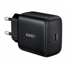 Ładowarka sieciowa AUKEY PA-R1 - 1x USB-C, 30W Power Delivery, Czarna