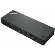 Stacja dokująca Lenovo ThinkPad Thunderbolt 4 40B00300EU, 300W, 1xHDMI, 2xDP, 1xUSB-C, 4xUSB 3.1, 1xRJ-45, 1xAudio Jack, Czarna 