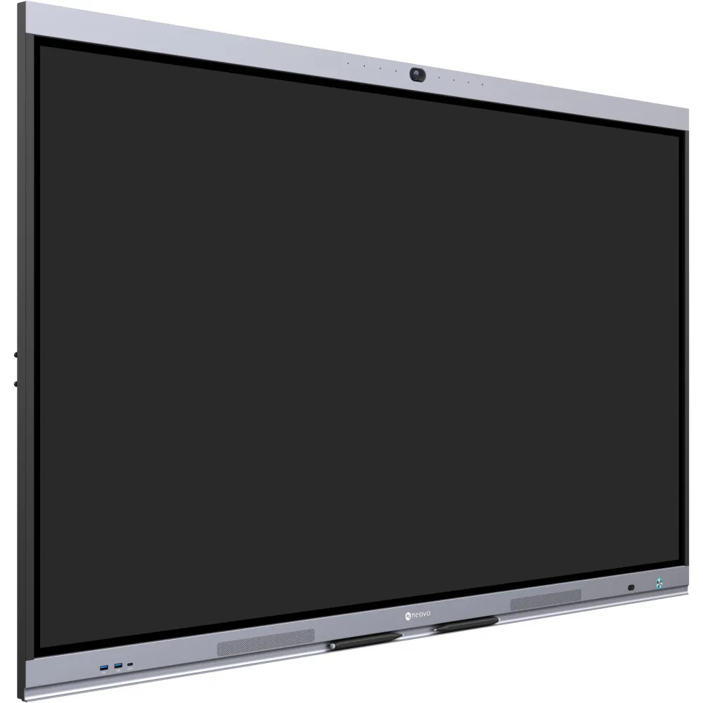 Monitor AG Neovo IFP6504P - 64,5"/3840x2160 (4K)/76Hz/IPS/5 ms/kamera/dotykowy/Srebrny - zdjęcie