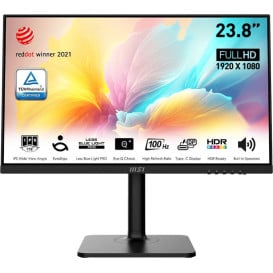 Monitor MSI MODERN MD2412P - 23,8"/1920x1080 (Full HD)/IPS/1 ms/pivot/USB-C/Czarny