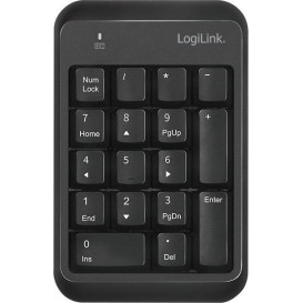 Klawiatura numeryczna LogiLink ID0201 - Bluetooth 5.1, Czarna