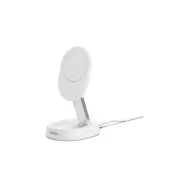 Ładowarka indukcyjna Belkin BoostCharge Pro Convertible Magnetic Wireless Charging Stand with Qi2 15W WIA008BTWH - Biała
