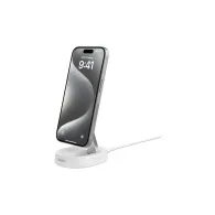 Ładowarka indukcyjna Belkin BoostCharge Pro Convertible Magnetic Wireless Charging Stand with Qi2 15W WIA008BTWH - Biała