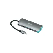 Stacja dokująca i-tec USB-C Metal Nano Dock 4K HDMI + Power Delivery 100W C31NANODOCKPD, Kolor srebrny, Niebieska | Sklep ITnes.