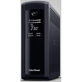 Zasilacz UPS CyberPower VP1200EILCD - 1200VA|720W, AVR, 8x IEC C13, topologia Line-interactive