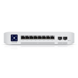 Switch zarządzalny Ubiquiti USW-ENTERPRISE-8-POE - Layer 3, 8x 2,5GbE RJ45, 2x 10GbE SFP+, PoE+ 120W