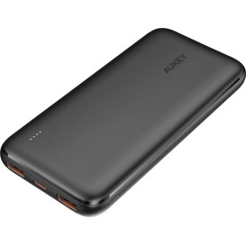 Powerbank AUKEY PB-N73S 10000 mAh - 2x USB-C, 2x USB-A, Power Delivery 3.0, 18 W, Czarny