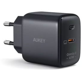 Ładowarka sieciowa AUKEY Omnia II USB-C 45W PA-B2T BLACK - Czarna